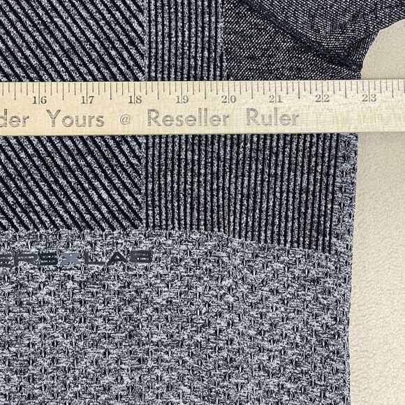 Deckers X Lab Hoodie Mens XL Gray Full Zip Knit Athletic Stretch Regular Fit‎ - Picture 6 of 11